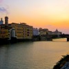 Sunset Sunday – Sunset on the Arno River in Florence, Italy