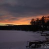 Sunset Sunday – A Snowy Return to Beaver Lake, PA