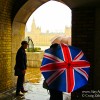 Postcard-The Union Jack Umbrella Still Reigns in London
