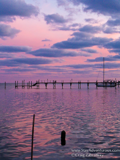 oceanside sunset in the upper florida keys