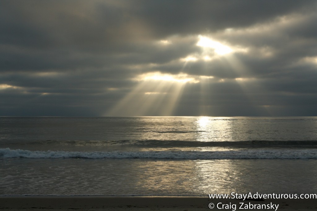 sunset in Carlsbad, Cailfornia