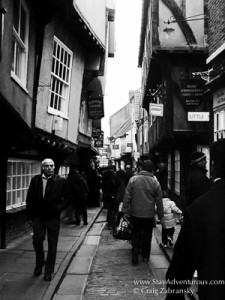 view of the shambles in York, England