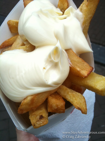 Frites and Mayo in Amsterda