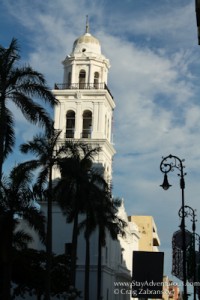 downtown Veracruz by the Zocalo