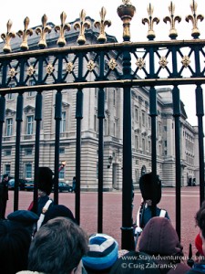 Changing of the Guard at Buckingham Palace in London