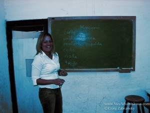 my spanish instructor in Costa Rica