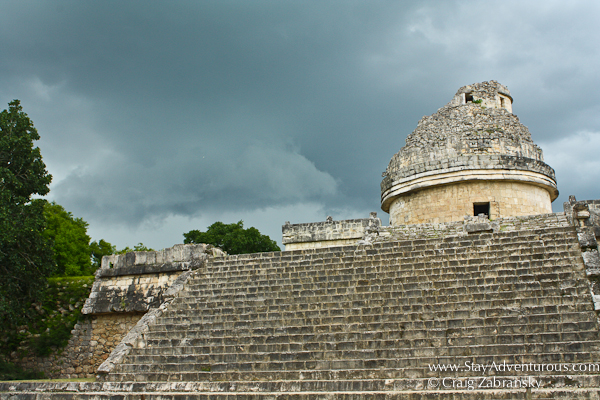 the observatory at Chichen Itza