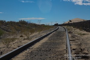 the mexcian railroad in the Chihuahua desert