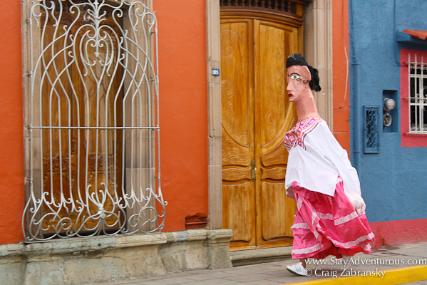 streets of Oaxaca City, Oaxaca, Mexico