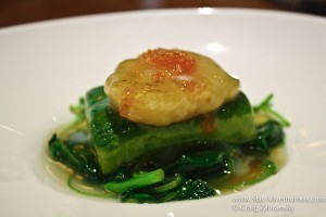 a delightful dish of Scallop from Hua Ting. 