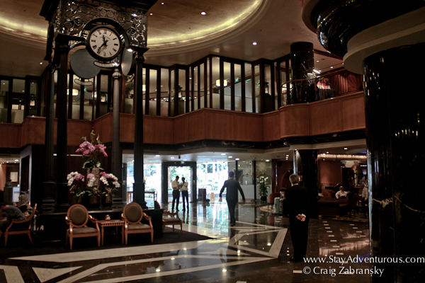 the lobby at Hotel Orchard Singapore in Singapore