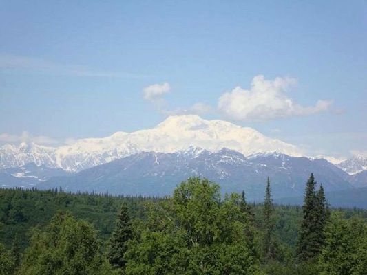 Mt McKinley in Alaska
