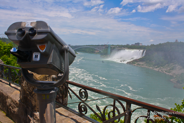 a view of the Niagara Falls from the Canada Side 