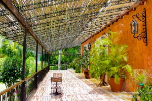 Hacienda Xcanatun in Merida, Yucatan - alongside the Chapel