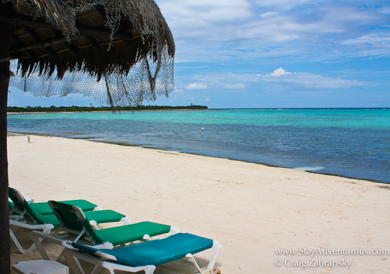 Soliman Bay, Riviera Maya, between Tulum and Playa del Carmen south of Cancun