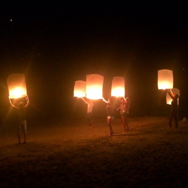 thailand new years celebration, the lantern