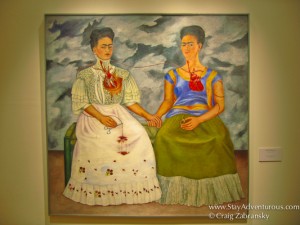 frida khala art in the museum of modern art, mexico city, mexico