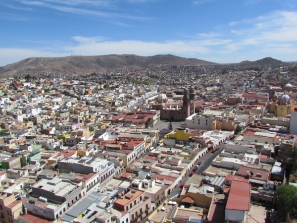 Zacatecas from the Teleferico