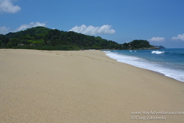 the beach of San Pancho, Riviera Nayarit, Mexico
