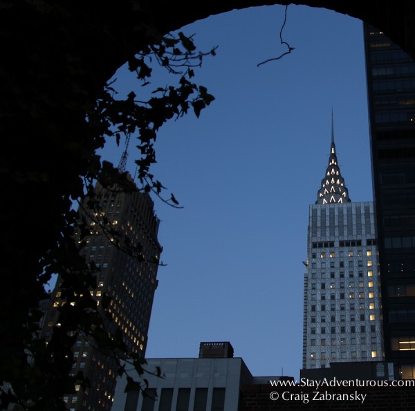 walking new york city leads to impressive views at night