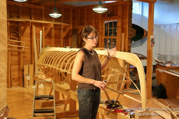 Creating a Guide Boat at the Adirondacks Museum