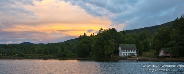 An Adirondack Sunset from Long Lake, New York