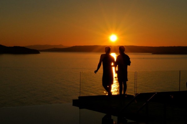 The Golden Sunset View of Almyrida Bay in Crete, Greece | Stay Adventurous  | Mindset for Travel Blog