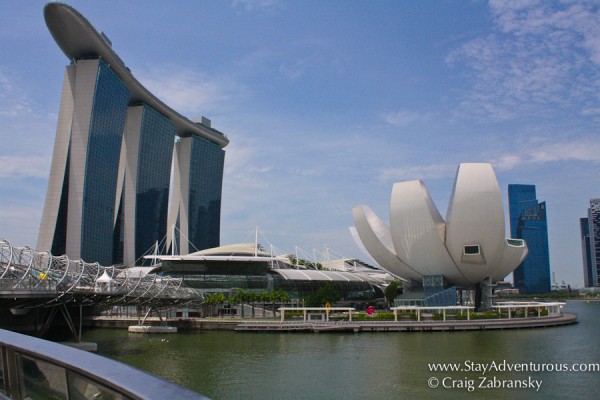 Singapore Skyline with Marina Bay Sands