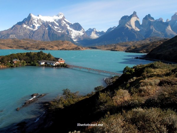  This is a picture of the famous Torres del Paine in Chilean Patagonia