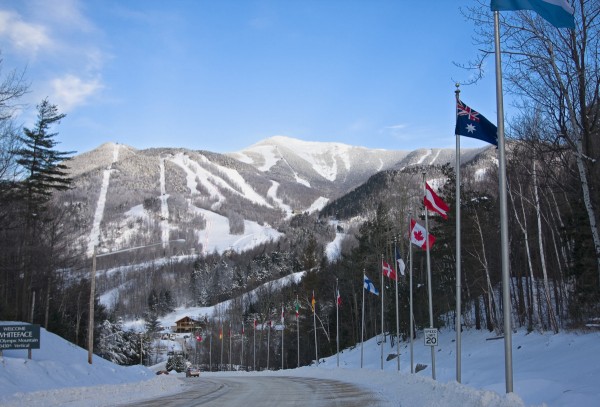 white face mountain outside lake placid in the adirondacks of new york