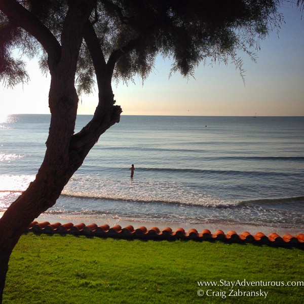 morning stoll in Sitges, Spain