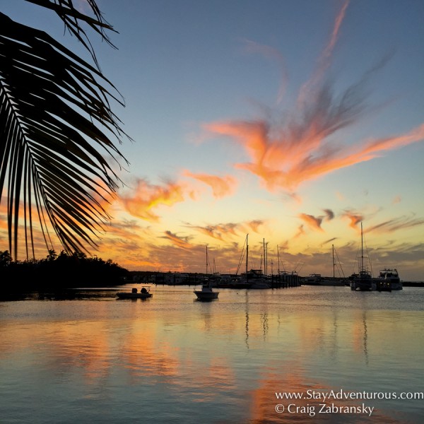 the Islamorada Sunset in the Florida Keys