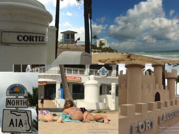 a look at 5 images from the florida beach of Fort Lauderdale