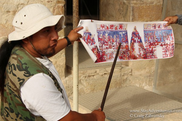 explaing the mayan murals of Bonampak, the Bonampak Paintings 