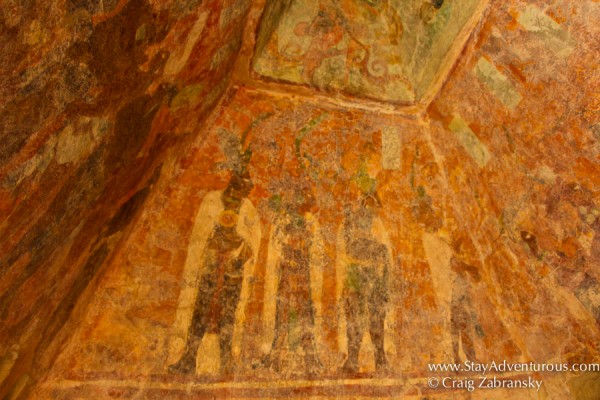 the mayan murals of Bonampak, the Bonampak Painting