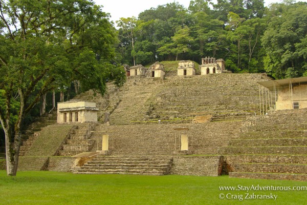 mayan ruins of bonampak in chiapas, mexico