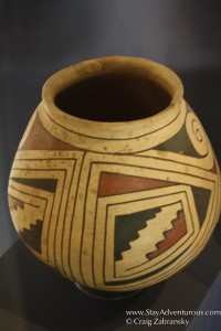 Mata Ortiz pottery, the fmaous clay pottery found at the Paquime site