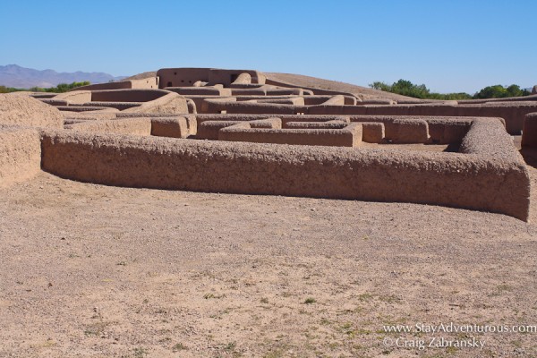 the Pueblo Ruins at Paquime, a UNESCO Heritage site located outside of Casas Grandes in Chihuahua, Mexico