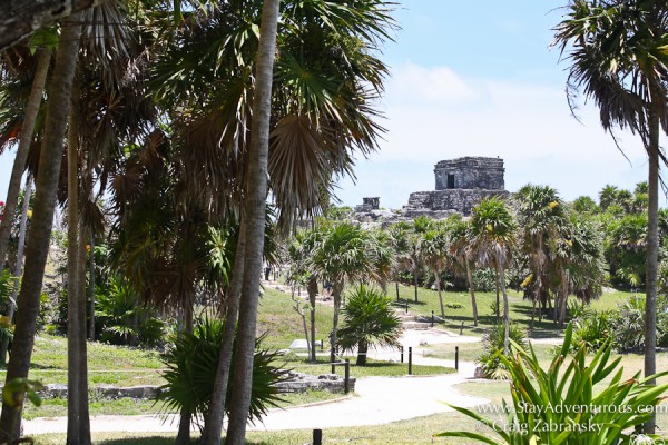 walking the ruins of Tulum