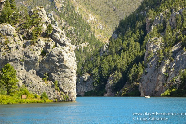 gates of the mountain outside helena, Montana