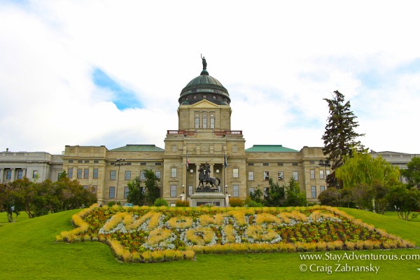 the Capitol Building in Helena, Montana