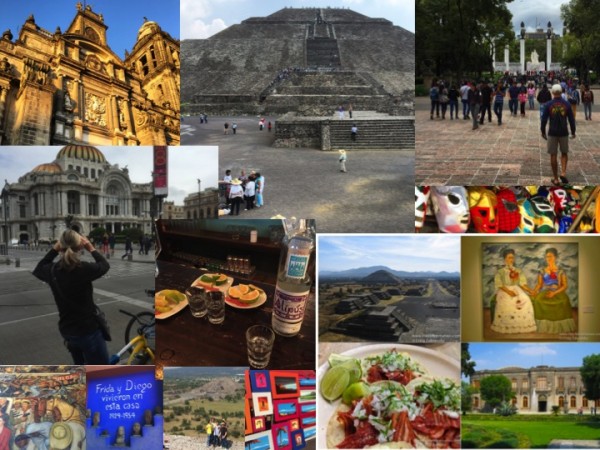 Photos taken on my tours to Mexico City