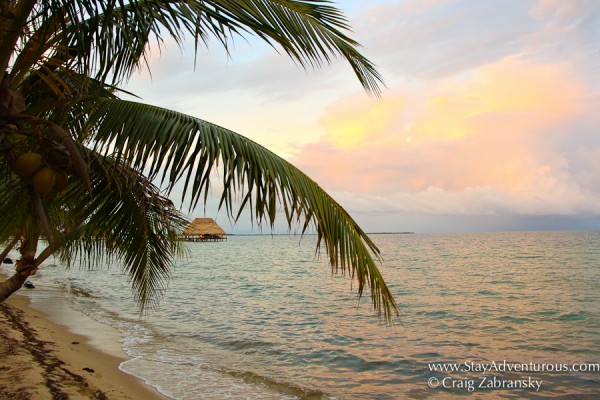 sunset laru beya hotel in placencia, belize