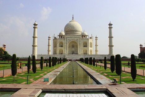 Taj Mahal at first opening