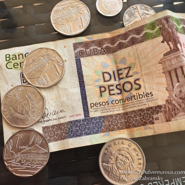 Cuban Currency, CUC - Cuban Convertible Pesos