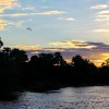 Sunset Sunday – The Mighty Zambezi, Zimbabwe-Zambia