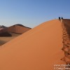 A Hike on the Red Sand Dunes of Sossusvlei