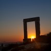 Sunset Sunday – the Apollo Temple on the Island of Naxos