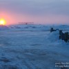 Sunset Sunday-Good-bye From Churchill Airport in Manitoba