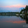 Sunset Sunday – Sunset Reflections on Saranac Lake